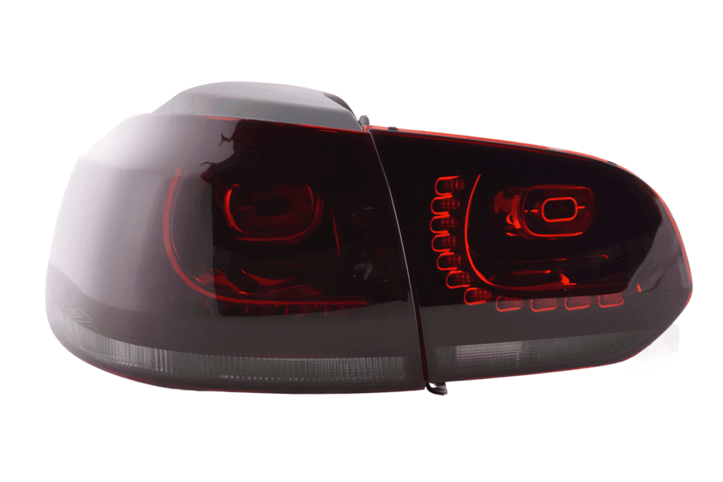 VW Golf MK6 GTI Red/Smoked - R Look - Upgrade Tail Lights (2008-2014)