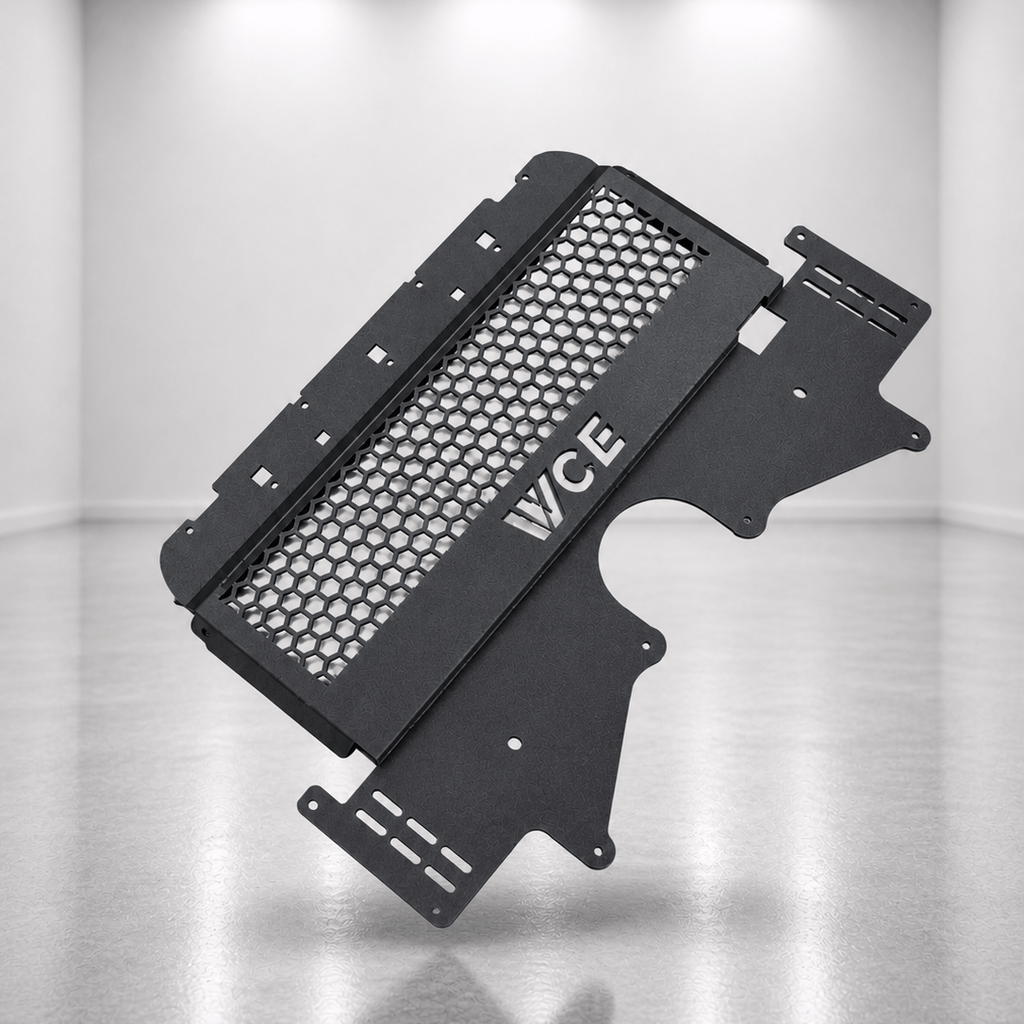 WCE S58 Metal Oil Cooler Guard Skid Plate -  G80 M3 / G82 M4 / G87 M2