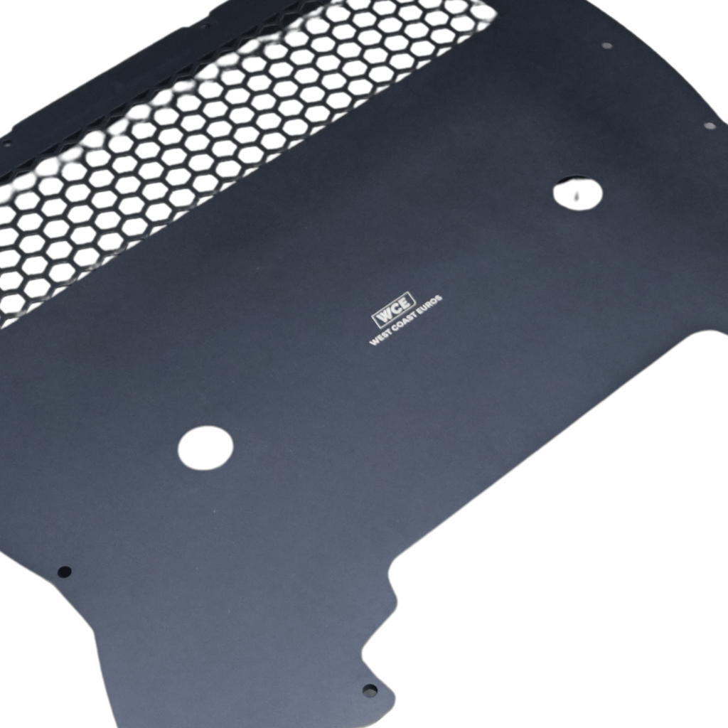 WCE S63TU Metal Oil Cooler Guard Skid Plate -  F90 M5