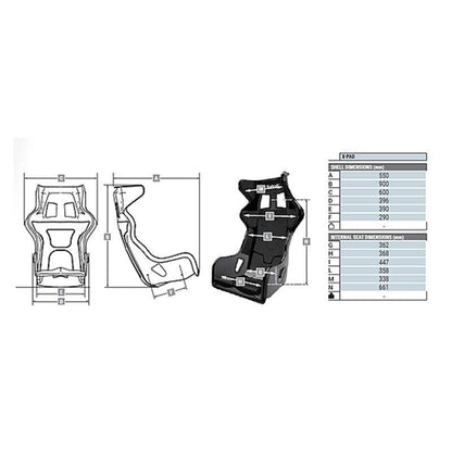 Sabelt X-Pad Racing Seat